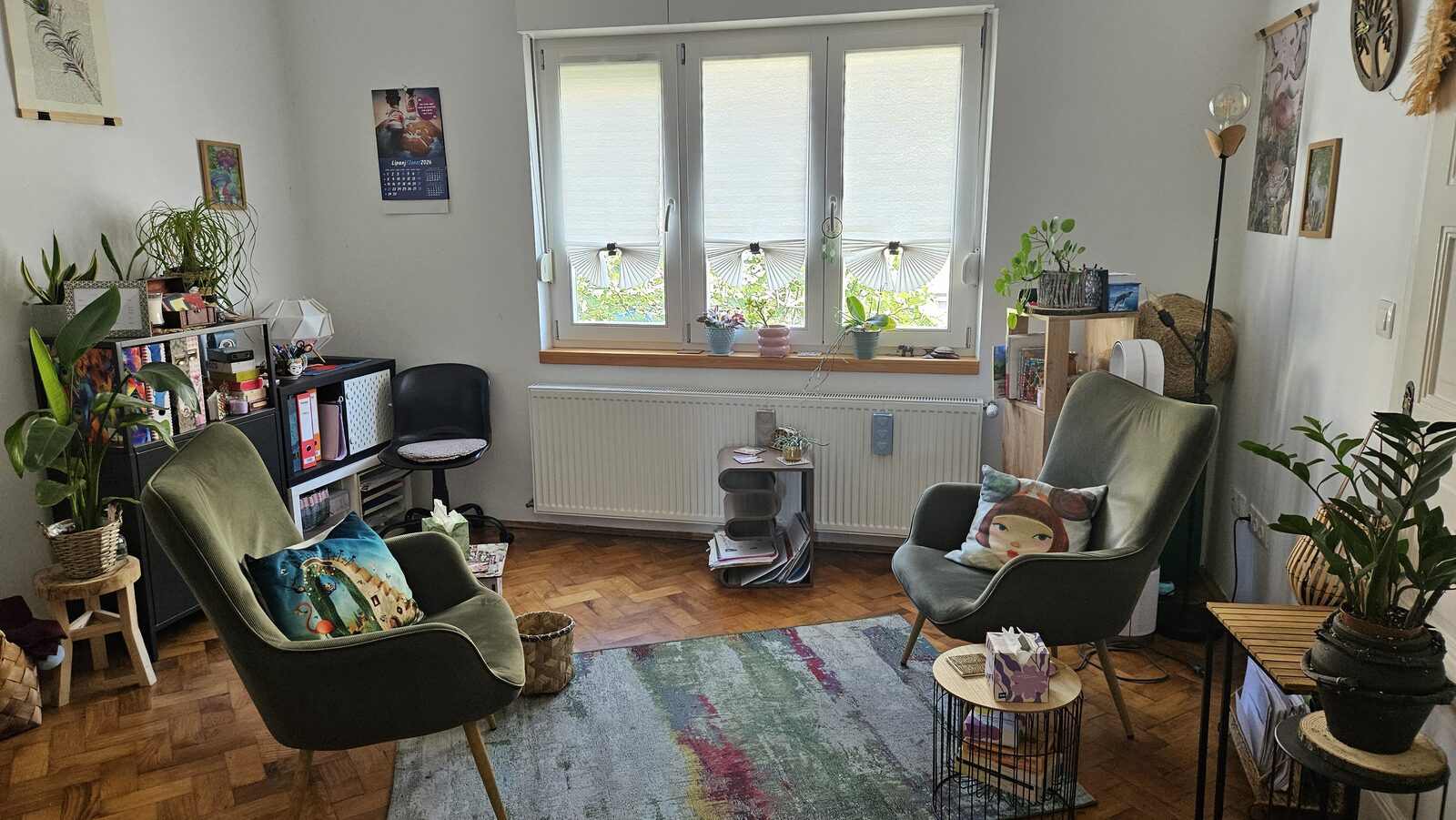 Radni prostor, pogled prema prozoru
